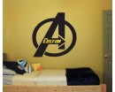 Avengers Name Wall Decal